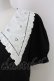 画像3: axes femme POETIQUE / レース襟ブラウス M 黒Ｘ白 T-25-09-21-017-AX-BL-SA-ZT
