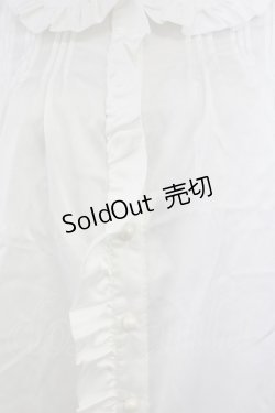 画像5: axes femme POETIQUE / フリル襟ブラウス M 生成り T-25-09-21-002-AX-BL-SA-ZI