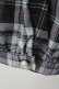 画像3: axes femme POETIQUE / ラッフルフリルチェックブラウス M 黒 T-25-09-21-019-AX-BL-SA-ZT (3)