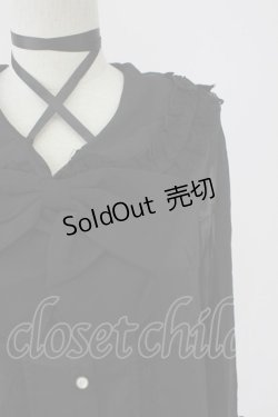 画像3: axes femme kawaii / メアリーブラウス  黒 T-25-09-21-020-AX-BL-SA-ZI