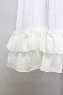 画像3: axes femme kawaii / ミディフリルペチスカート M 白 T-25-09-21-025-AX-SK-SA-ZT