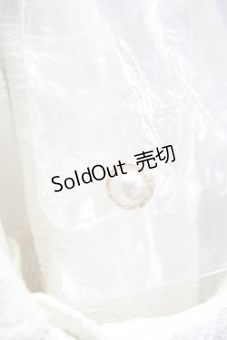 画像7: axes femme POETIQUE / バラふくれジャガード長袖ブラウス M 生成り T-25-09-21-003-AX-BL-SA-ZI