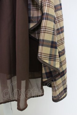 画像4: axes femme POETIQUE / リボンベルトデザインスカート  ブラウン T-25-09-21-033-AX-SK-SA-ZT