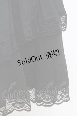 画像4: axes femme / たっぷりフリルスカート  黒 T-25-09-21-036-AX-SK-SA-ZI