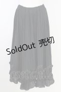axes femme / イレヘムプリーツスカウチョ  黒 T-25-09-21-040-AX-PA-SA-ZI