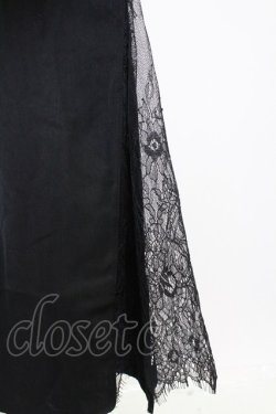 画像4: axes femme POETIQUE / レースアップサス付きパンツ M 黒 T-25-09-21-041-AX-PA-SA-ZI