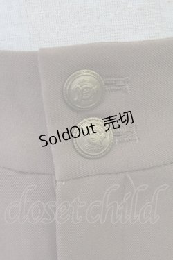 画像4: axes femme / チェック切替ワイドパンツ M キャメル T-25-09-21-043-AX-PA-SA-ZI