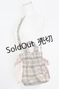 Maison de FLEUR / ベア刺繍ギャザー2WAYトートバッグ  ブラウン T-25-09-21-046-LO-BG-SA-ZI