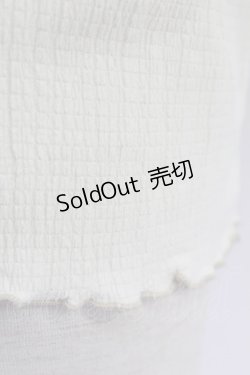 画像6: axes femme / 配色メロー袖レースプルオーバー  アイボリー T-25-09-21-005-AX-TO-SA-ZI