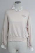 axes femme POETIQUE / レースフリルデザインPO M ベージュ T-25-09-21-007-AX-TO-SA-ZI