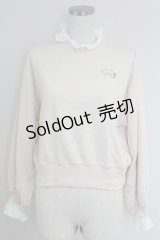 axes femme POETIQUE / レースフリルデザインPO M ベージュ T-25-09-21-007-AX-TO-SA-ZI