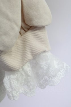 画像4: axes femme POETIQUE / レースフリルデザインPO M ベージュ T-25-09-21-007-AX-TO-SA-ZI