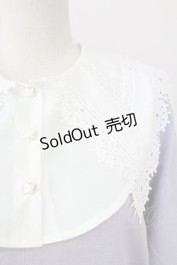 画像4: axes femme POETIQUE / レース襟付ニット Ｍ ラベンダー T-25-09-21-010-AX-TO-SA-ZI