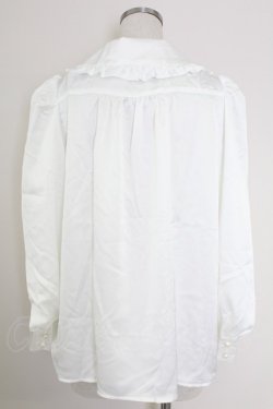 画像2: axes femme POETIQUE / フリル襟ブラウス M 生成り T-25-09-21-002-AX-BL-SA-ZT