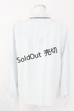 画像2: axes femme / サテンローズプチハイブラウス M グレー T-25-09-21-013-AX-BL-SA-ZI