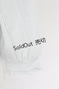 画像4: axes femme / サテンローズプチハイブラウス M グレー T-25-09-21-013-AX-BL-SA-ZI