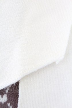 画像4: axes femme POETIQUE / ハートモノグラムニットプルオーバー M ブラウン T-25-09-21-014-AX-TO-SA-ZT