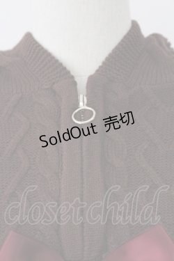 画像4: axes femme kawaii / リボンニットPO  ブラウン T-25-09-21-015-AX-TO-SA-ZI