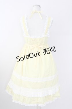 画像2: BABY,THE STARS SHINE BRIGHT / ベビードールジャンパースカート  ひよこ T-25-09-24-003-BA-OP-SA-ZT