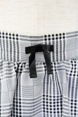 画像4: 【SALE】Ank Rouge / グレンチェックスカート  黒Ｘ白チェック T-25-09-24-022-CA-SK-SA-ZT427 (4)
