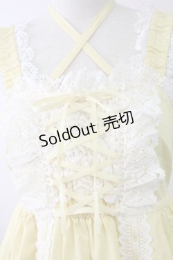 画像4: BABY,THE STARS SHINE BRIGHT / ベビードールジャンパースカート  ひよこ T-25-09-24-003-BA-OP-SA-ZT