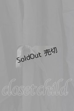 画像3: Candy Stripper / MY RIBBON BALLOON SKIRT  黒 T-25-09-24-029-PU-SK-SA-ZT