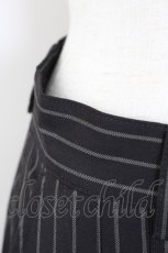 画像5: Candy Stripper / LACE UP LAYERED PANTS 2 黒Ｘ白 T-25-09-24-033-PU-PA-SA-ZT405 (5)