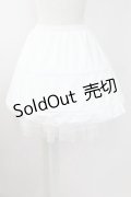 星箱works / 47cmショートワイヤーパニエスカート  ホワイト T-25-09-24-035-PU-SK-SA-ZT385