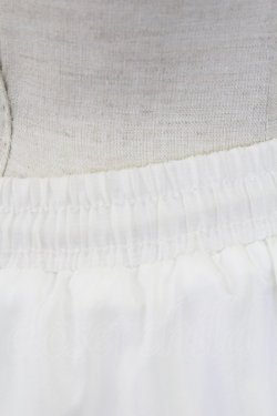 画像5: 星箱works / 47cmショートワイヤーパニエスカート  ホワイト T-25-09-24-035-PU-SK-SA-ZT385