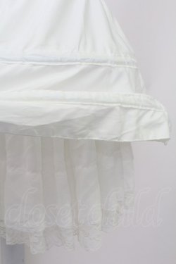 画像9: 星箱works / 47cmショートワイヤーパニエスカート  ホワイト T-25-09-24-035-PU-SK-SA-ZT385