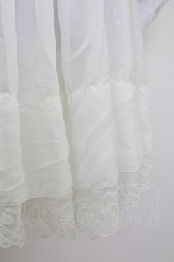 画像10: 星箱works / 47cmショートワイヤーパニエスカート  ホワイト T-25-09-24-035-PU-SK-SA-ZT385