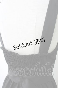 画像3: axes femme / リボンフラワー刺繍ジャンスカ  黒 T-25-09-24-005-AX-OP-SA-ZT423