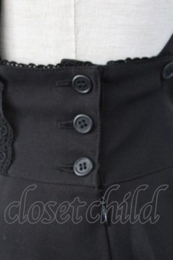 画像4: MIHO MATSUDA / サス付きスカート  黒 T-25-09-24-006-GO-SK-SA-ZT423