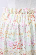 画像3: 【SALE】Fi.n.t / フラワーガーデン柄ティアードスカート  グリーン T-25-09-24-015-CA-SK-SA-ZT423 (3)