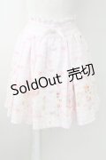 LIZ LISA / SweetBearGelato柄スカート  ピンク T-25-09-24-016-LO-SK-SA-ZT423