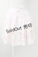 LIZ LISA / SweetBearGelato柄スカート  ピンク T-25-09-24-016-LO-SK-SA-ZT423