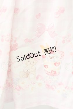 画像3: LIZ LISA / SweetBearGelato柄スカート  ピンク T-25-09-24-016-LO-SK-SA-ZT423