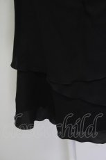画像3: 【SALE】INGEBORG / 裾段フリルスカート L ブラック T-25-09-26-030-LO-SK-SA-ZT441 (3)