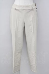 INGEBORG / サイドボタンパンツ  アイボリー T-25-09-26-032-LO-PA-SA-ZT441