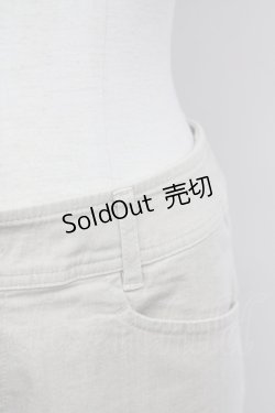 画像4: 【SALE】INGEBORG / 裾ニットカメリアモチーフパンツ L アイボリー T-25-09-26-033-LO-PA-SA-ZT441