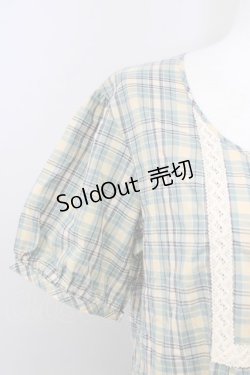 画像3: 【SALE】PINK HOUSE / マドラスチェック半袖ワンピース  グリーン T-25-09-26-003-LO-OP-SA-ZT324