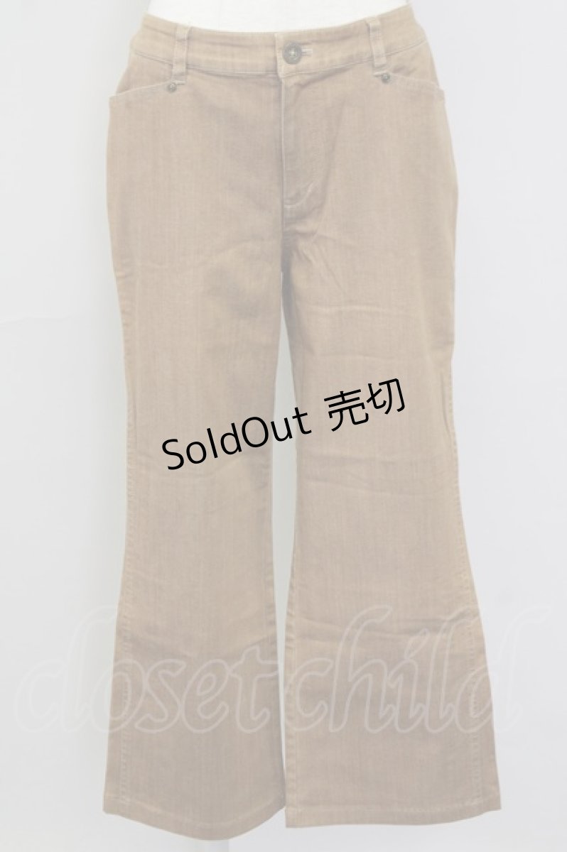 画像1: 【SALE】INGEBORG / シンプルチノパンツ L ベージュ T-25-09-26-036-LO-PA-SA-ZT414 (1)