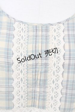 画像4: 【SALE】PINK HOUSE / マドラスチェック半袖ワンピース  グリーン T-25-09-26-003-LO-OP-SA-ZT324