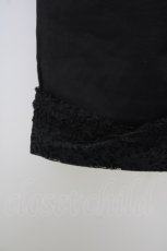 画像4: 【SALE】INGEBORG / 裾内側レースデザインパンツ 13 黒 T-25-09-26-041-LO-PA-SA-ZT395 (4)