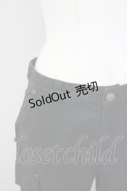 画像4: INGEBORG / サイドポケットパンツ L 黒 T-25-09-26-042-LO-PA-SA-ZT395