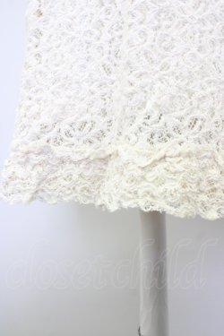 画像6: INGEBORG / 胸元フラワーモチーフレースワンピース 11 アイボリー T-25-09-26-004-LO-OP-SA-ZT443