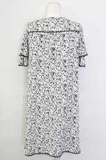 画像2: INGEBORG / 小花柄ワンピース 11 ブラック T-25-09-26-006-LO-OP-SA-ZT443 (2)