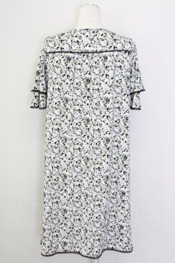 画像2: INGEBORG / 小花柄ワンピース 11 ブラック T-25-09-26-006-LO-OP-SA-ZT