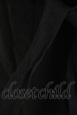 画像5: INGEBORG / ロゴ刺繍ジャンパースカート  ブラック T-25-09-26-008-LO-OP-SA-ZT