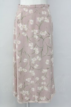画像1: INGEBORG / サギソウptスカート M ピンク T-25-09-26-011-LO-SK-SA-ZT